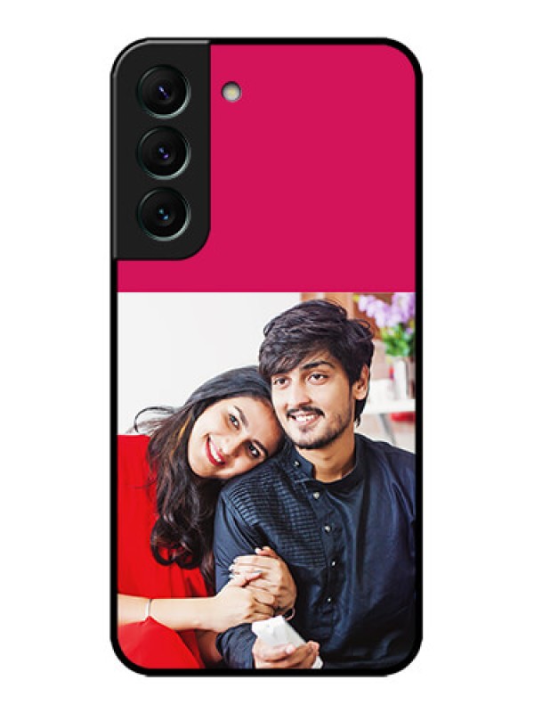 Custom Galaxy S22 5G Custom Metal Phone CaseAnniversary Cover Design