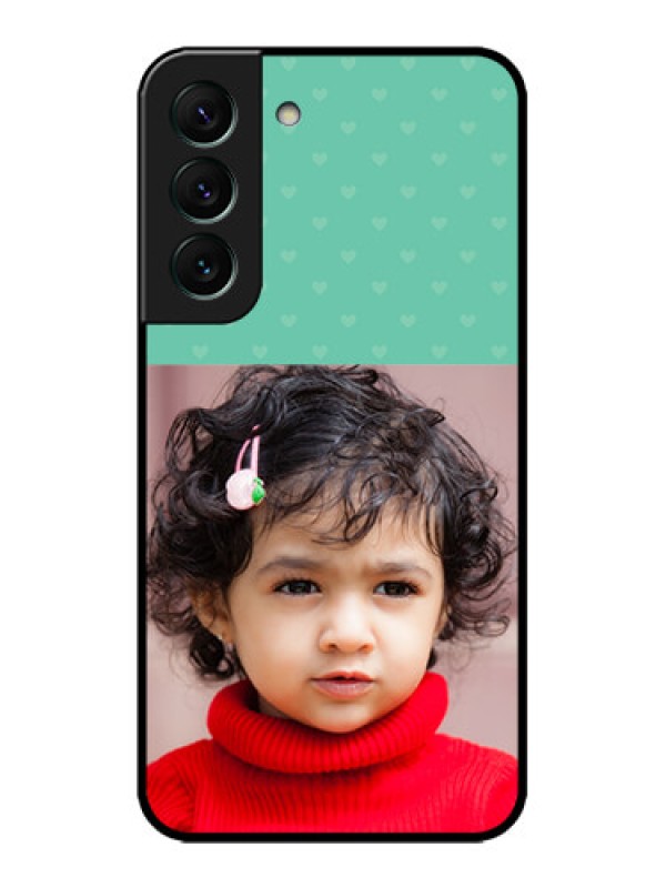 Custom Galaxy S22 5G Custom Metal Phone CaseLovers Picture Design