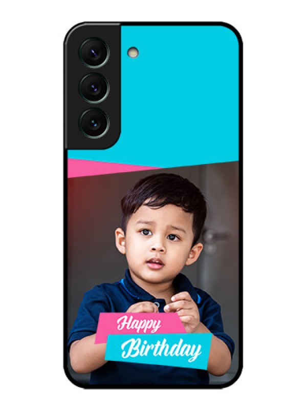 Custom Galaxy S22 5G Custom Metal Phone CaseImage Holder With 2 Color Design