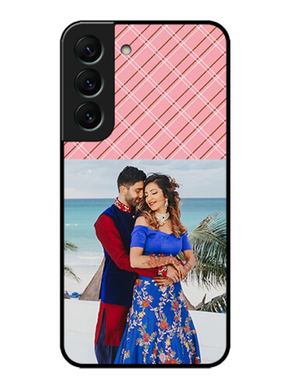 Custom Galaxy S22 5G Custom Metal Phone CaseTogether Forever Design