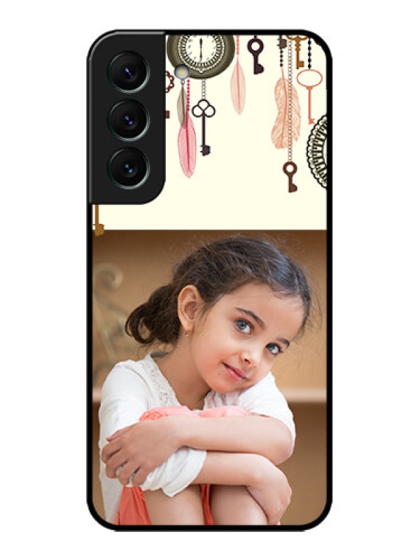 Custom Galaxy S22 5G Custom Metal Phone CaseBoho Style Design