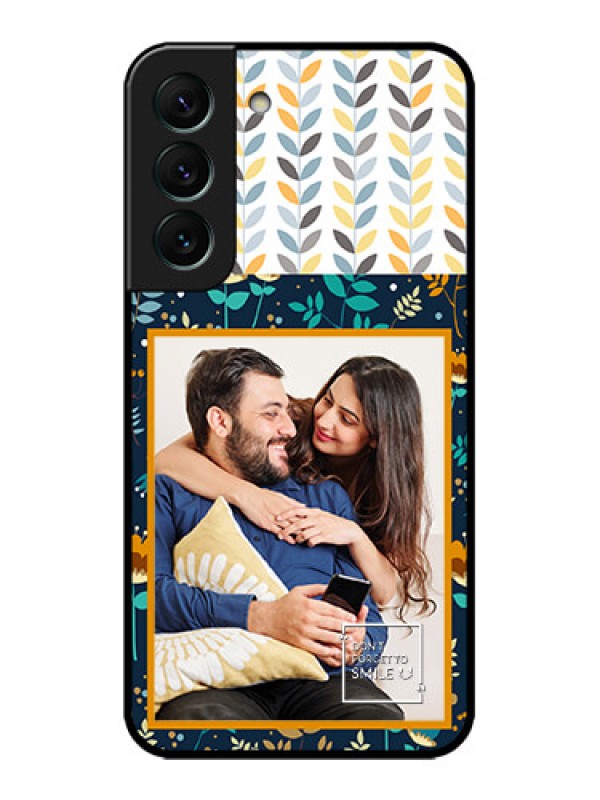Custom Galaxy S22 5G Custom Metal Phone CasePattern Design