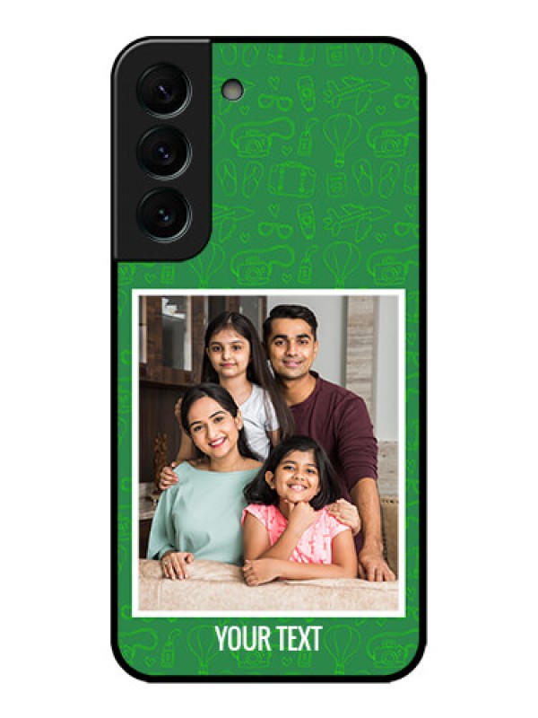 Custom Galaxy S22 Plus 5G Custom Metal Phone CasePicture Upload Design