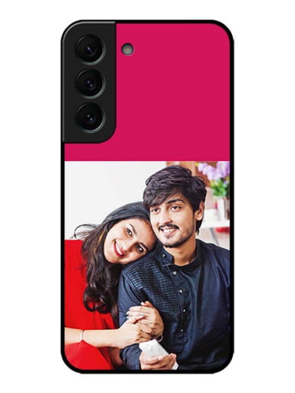 Custom Galaxy S22 Plus 5G Custom Metal Phone CaseAnniversary Cover Design