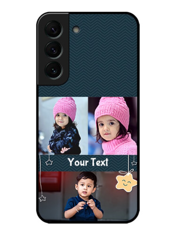 Custom Galaxy S22 Plus 5G Custom Metal Phone CaseHanging Stars Design