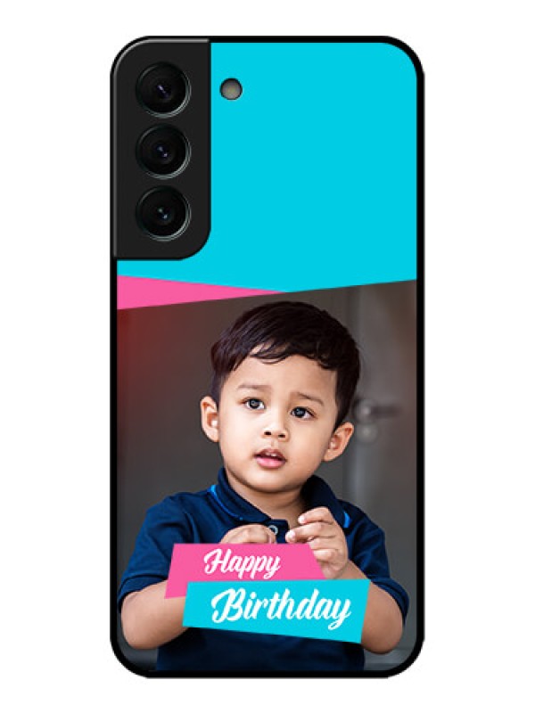 Custom Galaxy S22 Plus 5G Custom Metal Phone CaseImage Holder With 2 Color Design