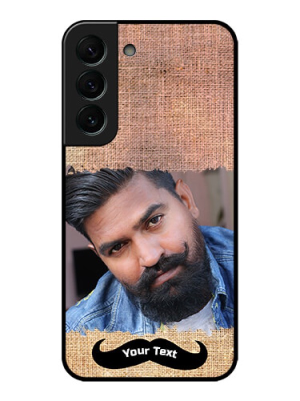 Custom Galaxy S22 Plus 5G Custom Metal Phone CaseWith Texture Design