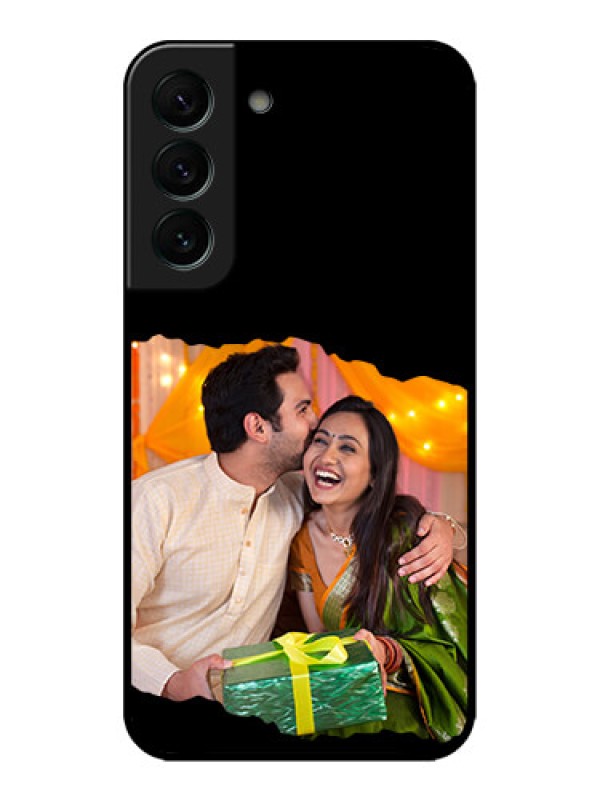 Custom Galaxy S22 Plus 5G Custom Metal Phone CaseTear - Off Design