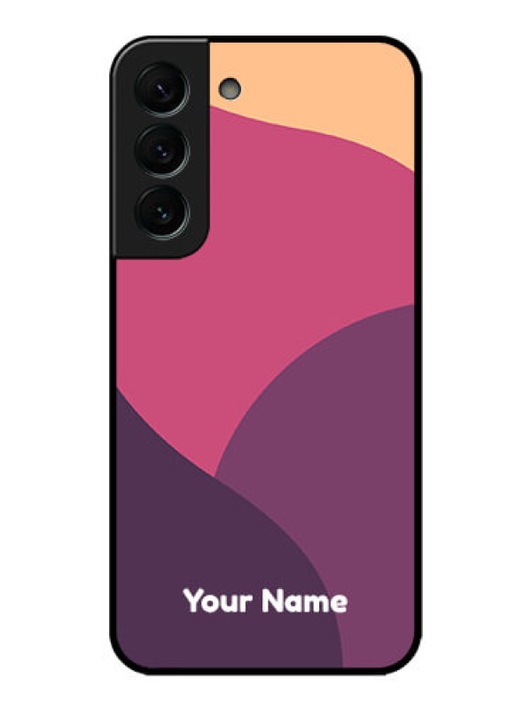 Custom Galaxy S22 Plus 5G Custom Metal Phone CaseMixed Multi - Colour Abstract Art Design