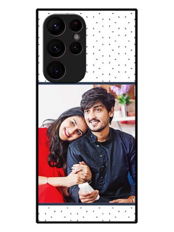 Custom Galaxy S22 Ultra 5G Custom Metal Phone CasePremium Dot Design