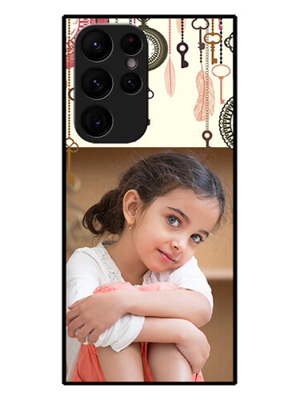 Custom Galaxy S22 Ultra 5G Custom Metal Phone CaseBoho Style Design