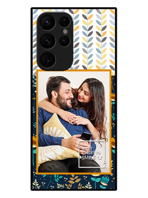 Custom Galaxy S22 Ultra 5G Custom Metal Phone CasePattern Design