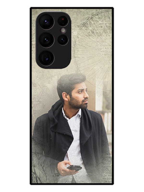 Custom Galaxy S22 Ultra 5G Custom Metal Phone CaseWith Vintage Design