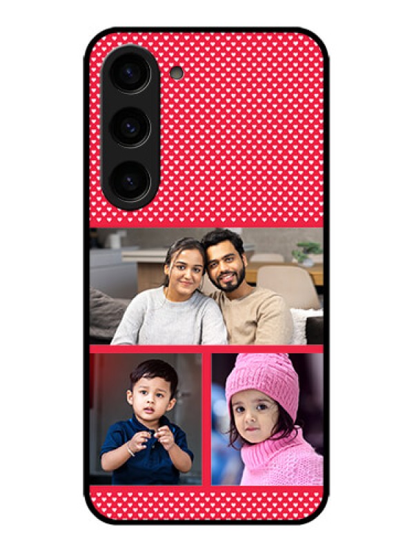 Custom Galaxy S23 5G Custom Metal Phone CaseBulk Photo Upload Design