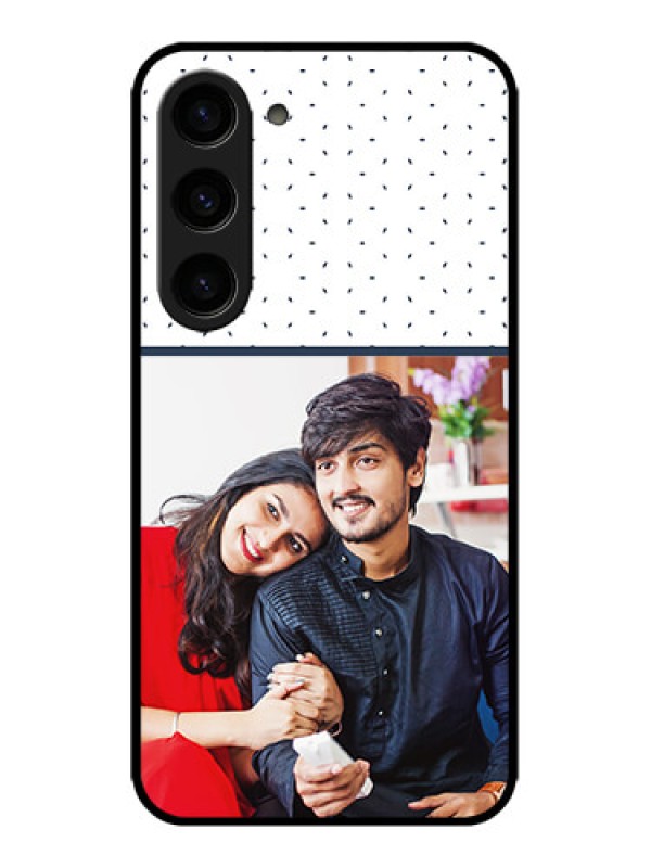 Custom Galaxy S23 5G Custom Metal Phone CasePremium Dot Design