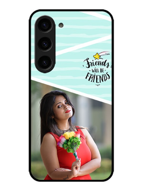 Custom Galaxy S23 5G Custom Metal Phone CaseFriends Picture Icon Design