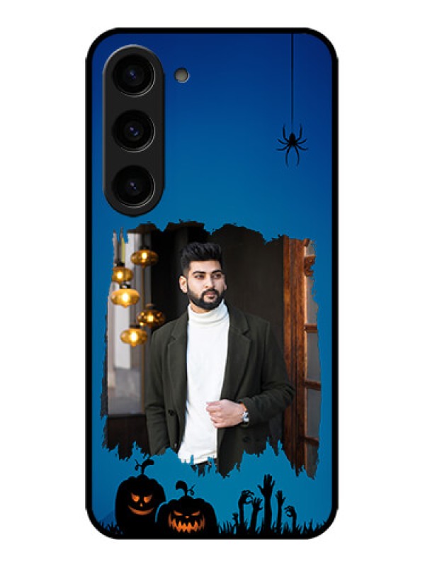 Custom Galaxy S23 5G Custom Metal Phone CaseWith Pro Halloween Design