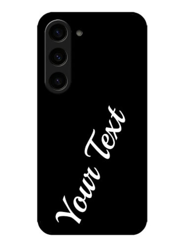 Custom Galaxy S23 5G Custom Metal Phone CaseWith Your Name Design
