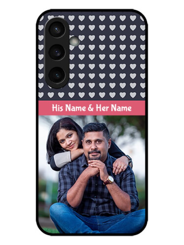 Custom Galaxy S23 FE 5G Custom Metal Phone CaseLove Symbols Design