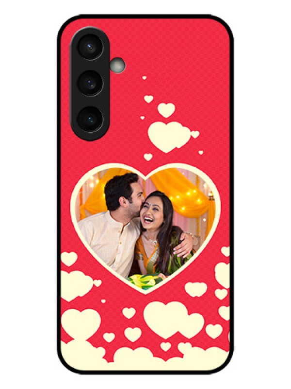 Custom Galaxy S23 FE 5G Custom Metal Phone CaseLove Symbols Phone Cover Design