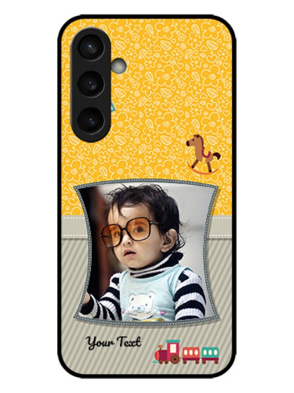 Custom Galaxy S23 FE 5G Custom Metal Phone CaseBaby Picture Upload Design