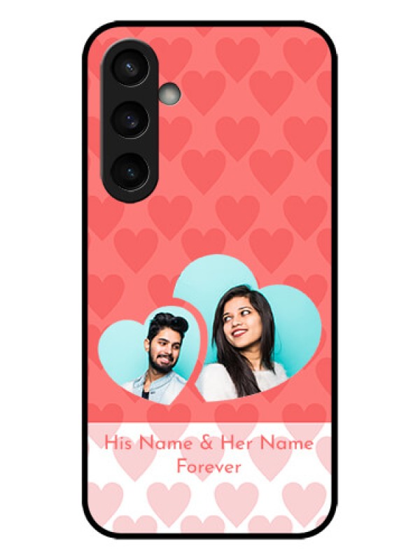 Custom Galaxy S23 FE 5G Custom Metal Phone CaseCouple Pic Upload Design