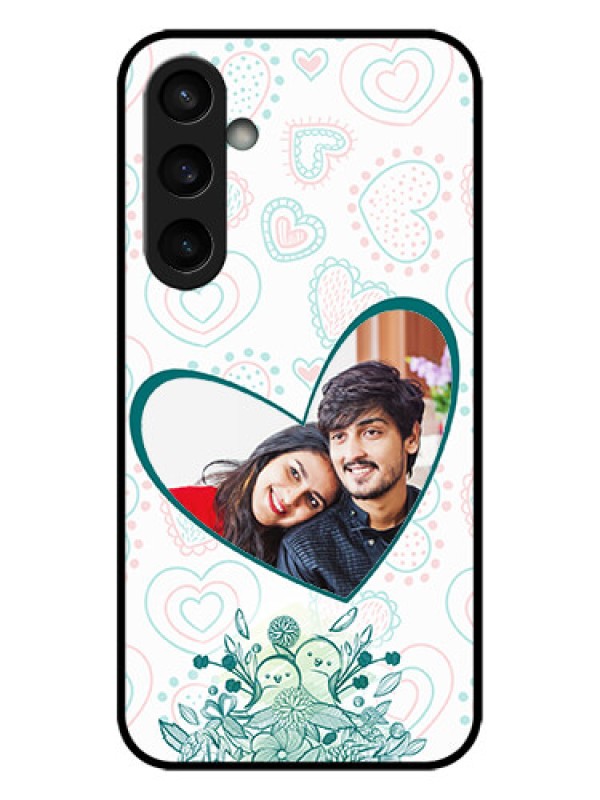 Custom Galaxy S23 FE 5G Custom Metal Phone CasePremium Couple Design