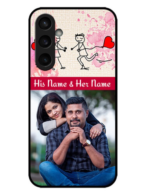 Custom Galaxy S23 FE 5G Custom Metal Phone CaseYou And Me Case Design