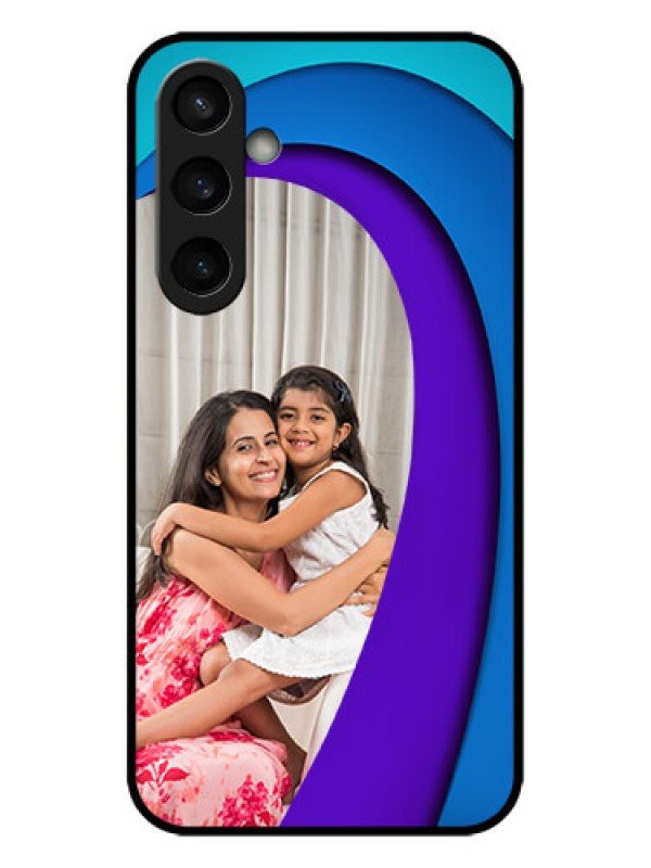 Custom Galaxy S23 FE 5G Custom Metal Phone CaseSimple Pattern Design