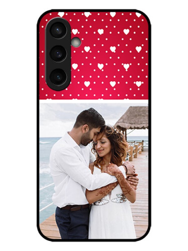 Custom Galaxy S23 FE 5G Custom Metal Phone CaseHearts Mobile Case Design