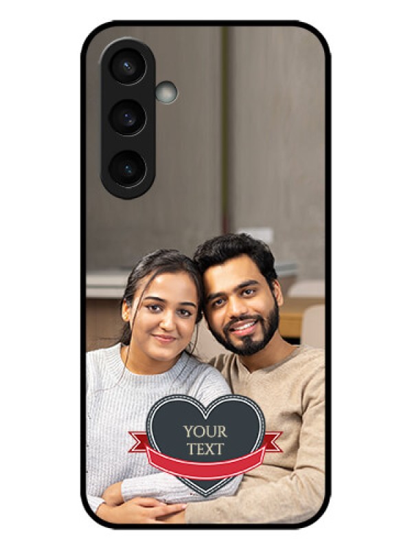 Custom Galaxy S23 FE 5G Custom Metal Phone CaseJust Married Couple Design