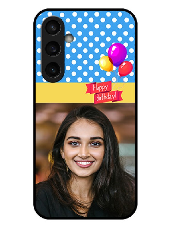 Custom Galaxy S23 FE 5G Custom Metal Phone CaseHappy Birthday Design