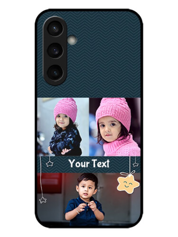 Custom Galaxy S23 FE 5G Custom Metal Phone CaseHanging Stars Design