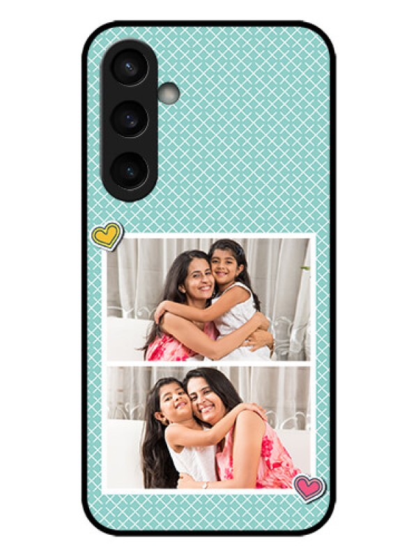 Custom Galaxy S23 FE 5G Custom Metal Phone Case2 Image Holder With Pattern Design
