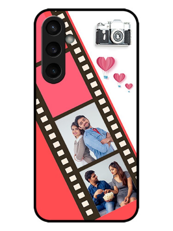 Custom Galaxy S23 FE 5G Custom Metal Phone Case3 Image Holder With Film Reel