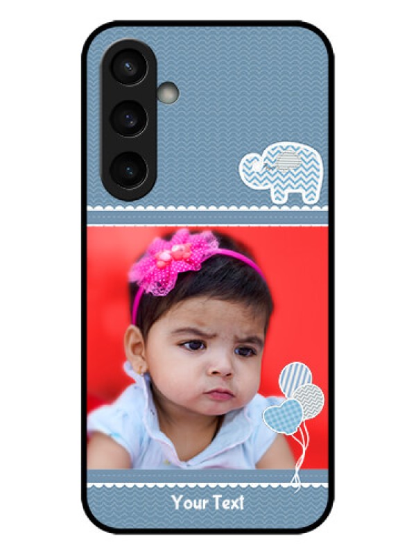 Custom Galaxy S23 FE 5G Custom Metal Phone CaseWith Kids Pattern Design