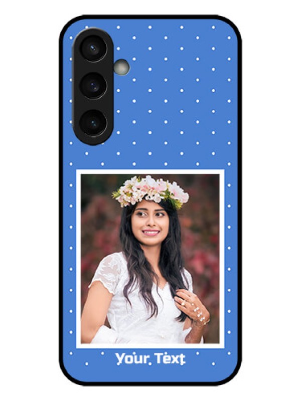 Custom Galaxy S23 FE 5G Custom Metal Phone CasePolka Dots Design