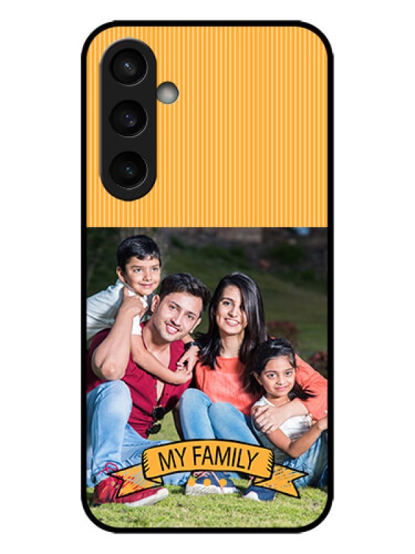 Custom Galaxy S23 FE 5G Custom Metal Phone CaseMy Family Design