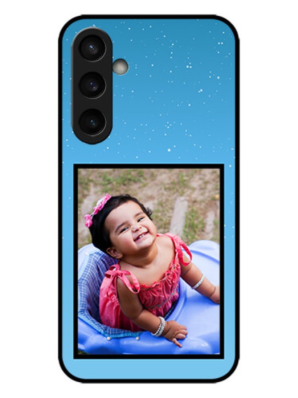 Custom Galaxy S23 FE 5G Custom Metal Phone CaseWave Pattern Colorful Design