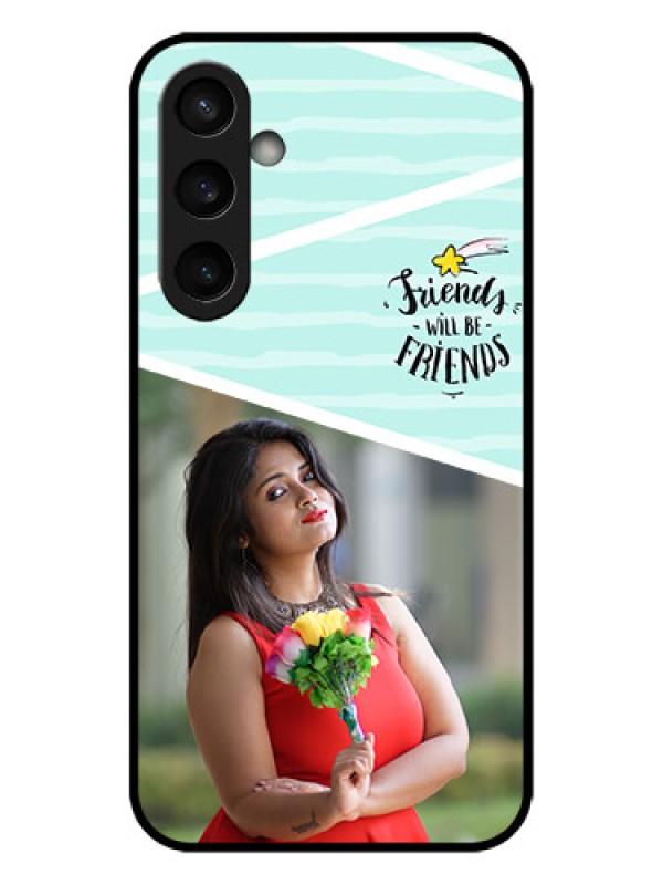 Custom Galaxy S23 FE 5G Custom Metal Phone CaseFriends Picture Icon Design