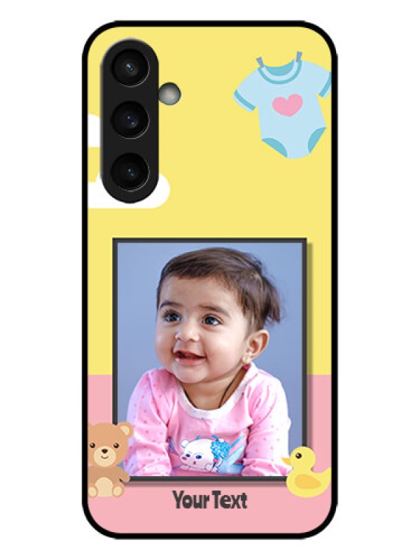 Custom Galaxy S23 FE 5G Custom Metal Phone CaseKids 2 Color Design