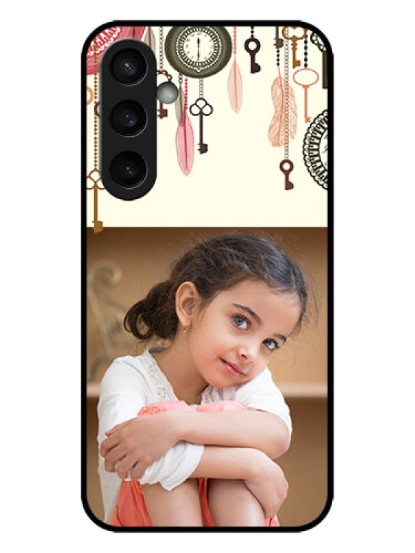 Custom Galaxy S23 FE 5G Custom Metal Phone CaseBoho Style Design