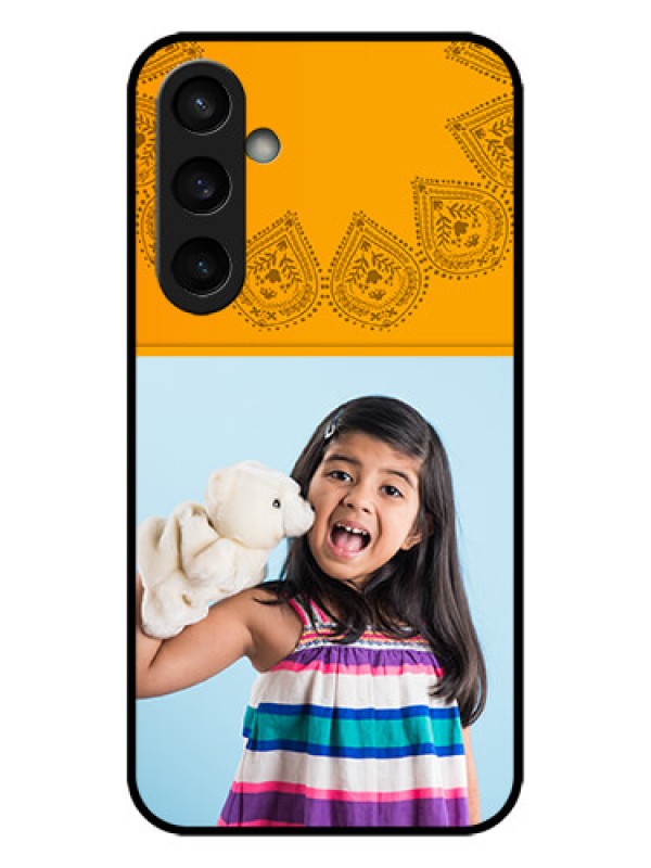 Custom Galaxy S23 FE 5G Custom Metal Phone CasePhoto Wedding Design