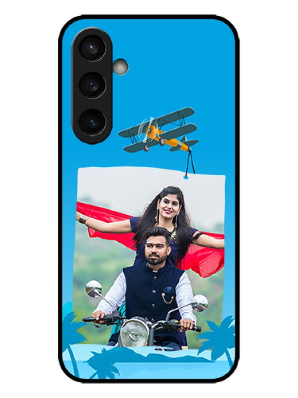 Custom Galaxy S23 FE 5G Custom Metal Phone CaseTraveller Design