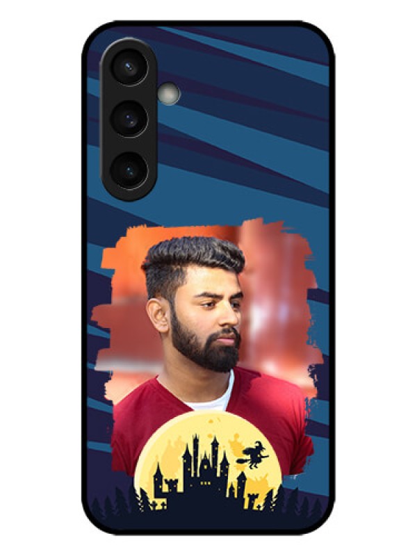 Custom Galaxy S23 FE 5G Custom Metal Phone CaseHalloween Witch Design