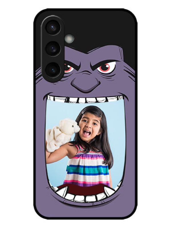 Custom Galaxy S23 FE 5G Custom Metal Phone CaseAngry Monster Design