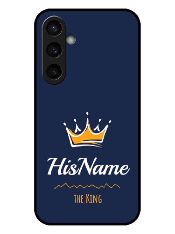 Custom Galaxy S23 FE 5G Custom Metal Phone CaseKing With Name Design