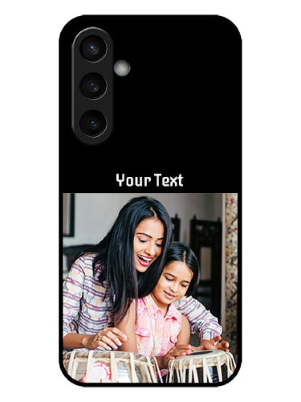 Custom Galaxy S23 FE 5G Custom Metal Phone CasePhoto With Name Design