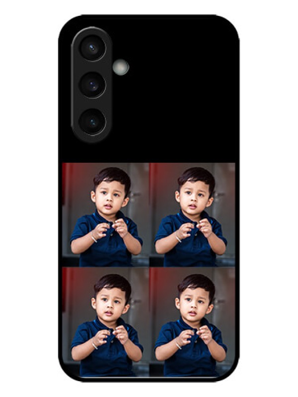 Custom Galaxy S23 FE 5G Custom Metal Phone Case4 Image Holder Design