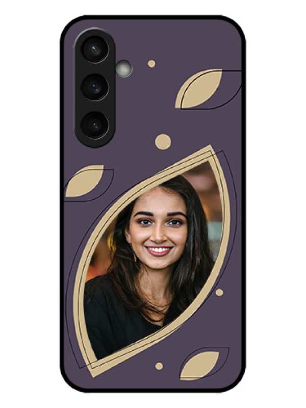 Custom Galaxy S23 FE 5G Custom Metal Phone CaseFalling Leaf Design